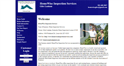 Desktop Screenshot of homewiseinspectionservices.com